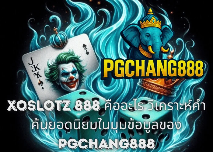 XOSLOTZ 888 คืออะไร วิเคราะห์คำค้นยอดนิยมในมุมข้อมูลของ PGCHANG888